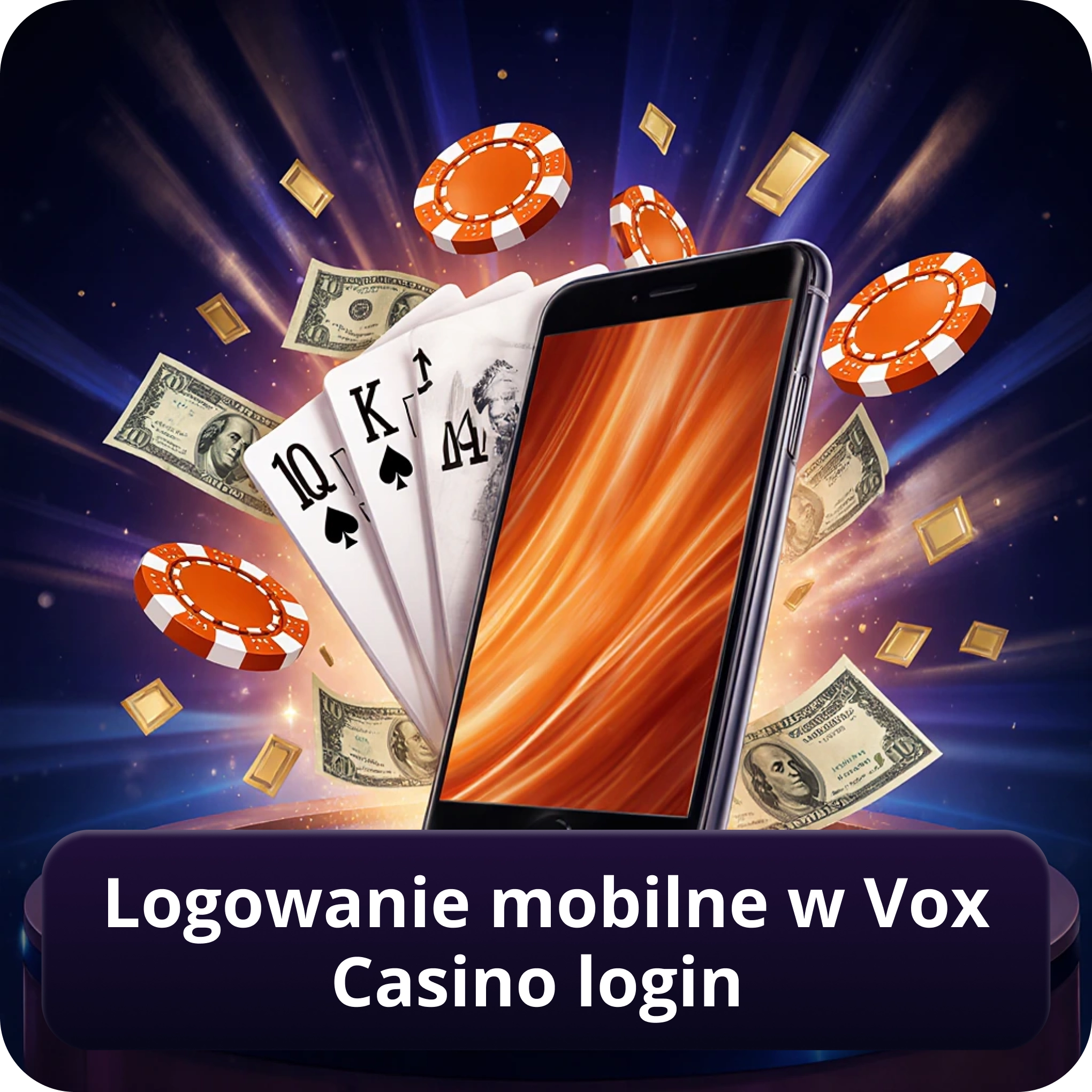 Logowanie Mobilne w Vox Casino Login