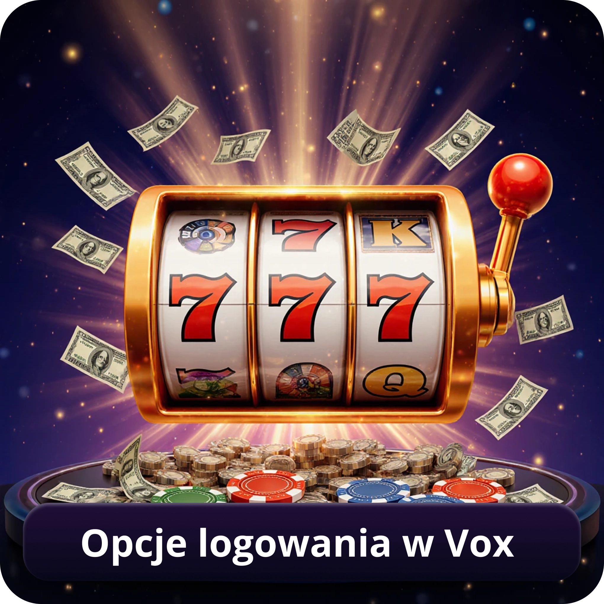 Opcje Logowania w Vox