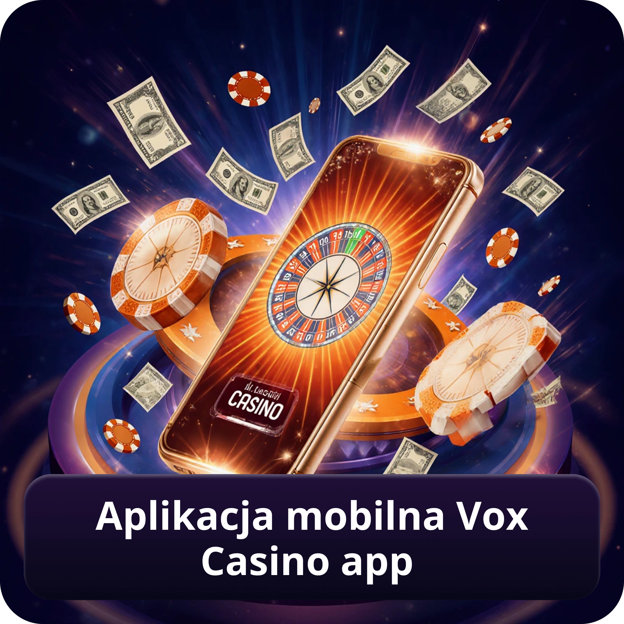 Aplikacja mobilna Vox Casino App