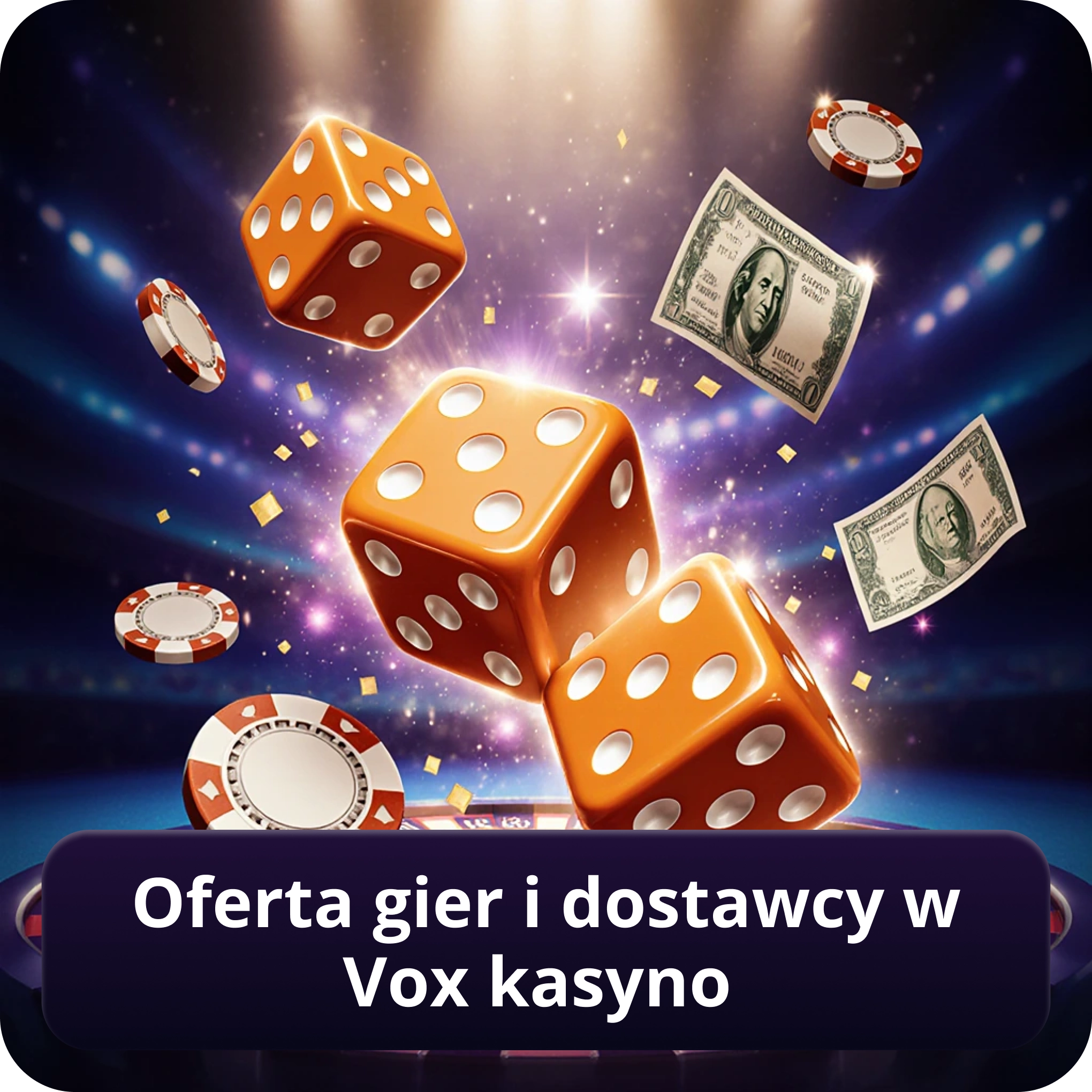 Oferta gier i dostawcy w Vox Kasyno